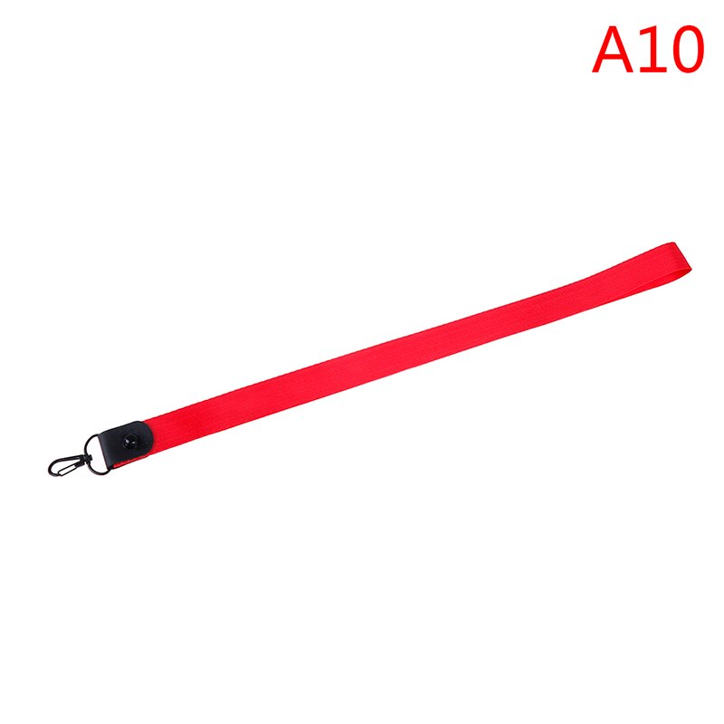 1 Pcs Einfarbig keychain Tag Lanyard Ausweis Pass Neck Strap Handy Straps Abzeichen Halter DIY Hängen Seil: A10