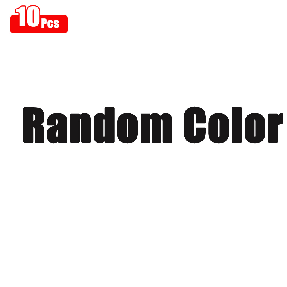 Bracelet de rechange en Silicone pour Xiaomi Mi Band 6 5 4 3, 10 pièces/paquet, accessoires: 10pcs Random Color / For Mi Band 5 6