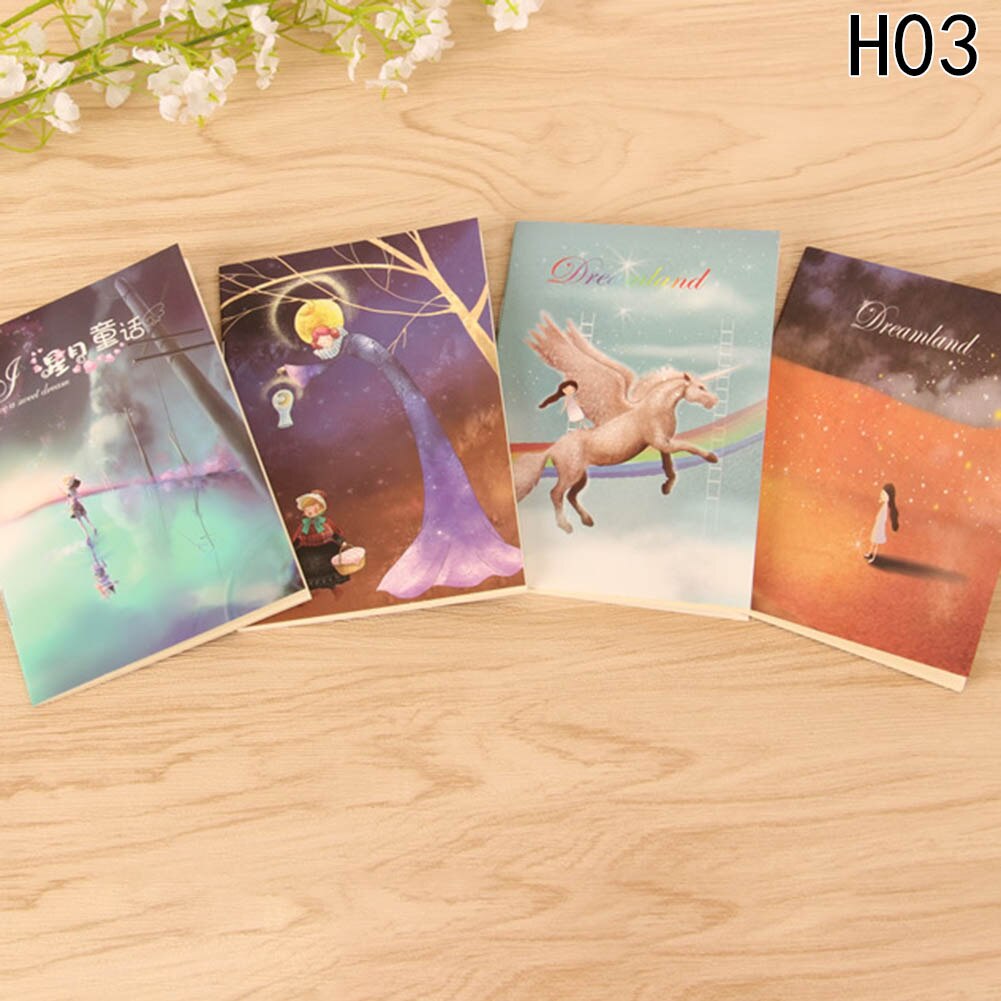 Mini Cute Novelty Animal Cat Notebook Notepad Diary Writting Paper Memorandum School Supplies: H03