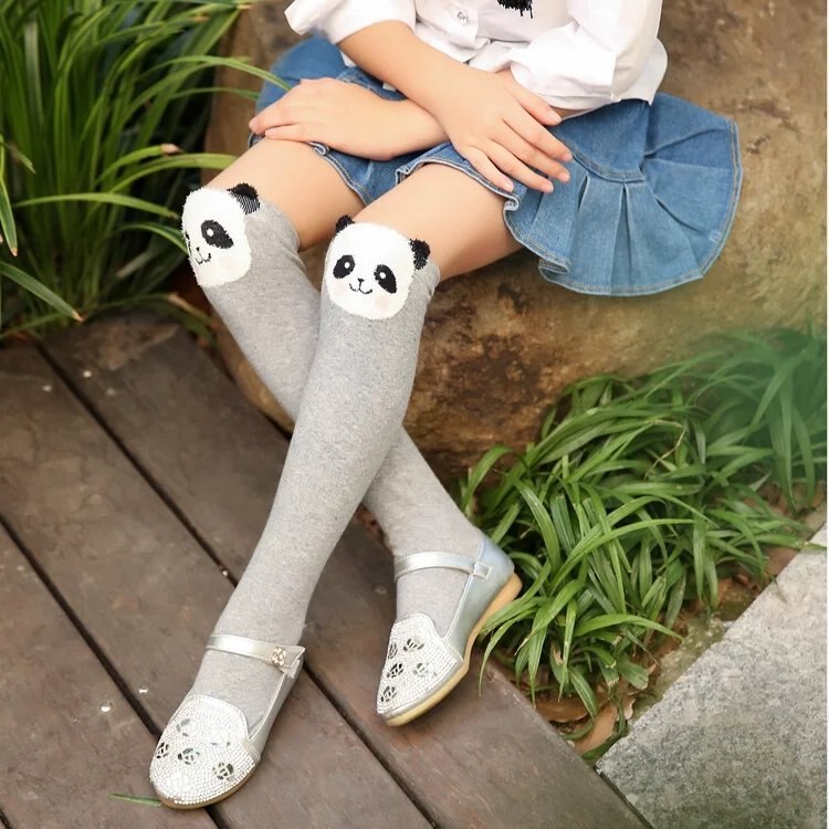 Primavera autunno ragazze calze punto collant carini per ragazze cartone animato bambini collant scuola calze collant merci per bambini