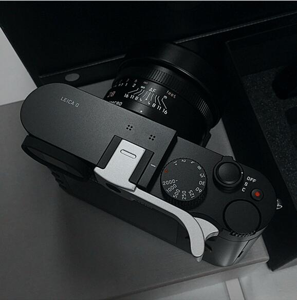 Ren kobber tommelfinger hvile mount tommelfinger greb skoomslag tommelfinger til leica  q2 q1 typ 116 mz- q q -2 leica q