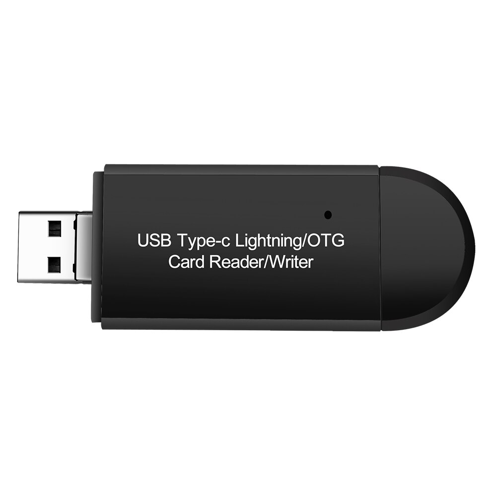 4 in 1 otg micro-sd-kartenleser für usb micro-sd-adapter, flash-laufwerk, smart-speicherkartenleser, typ-c-kartenleser