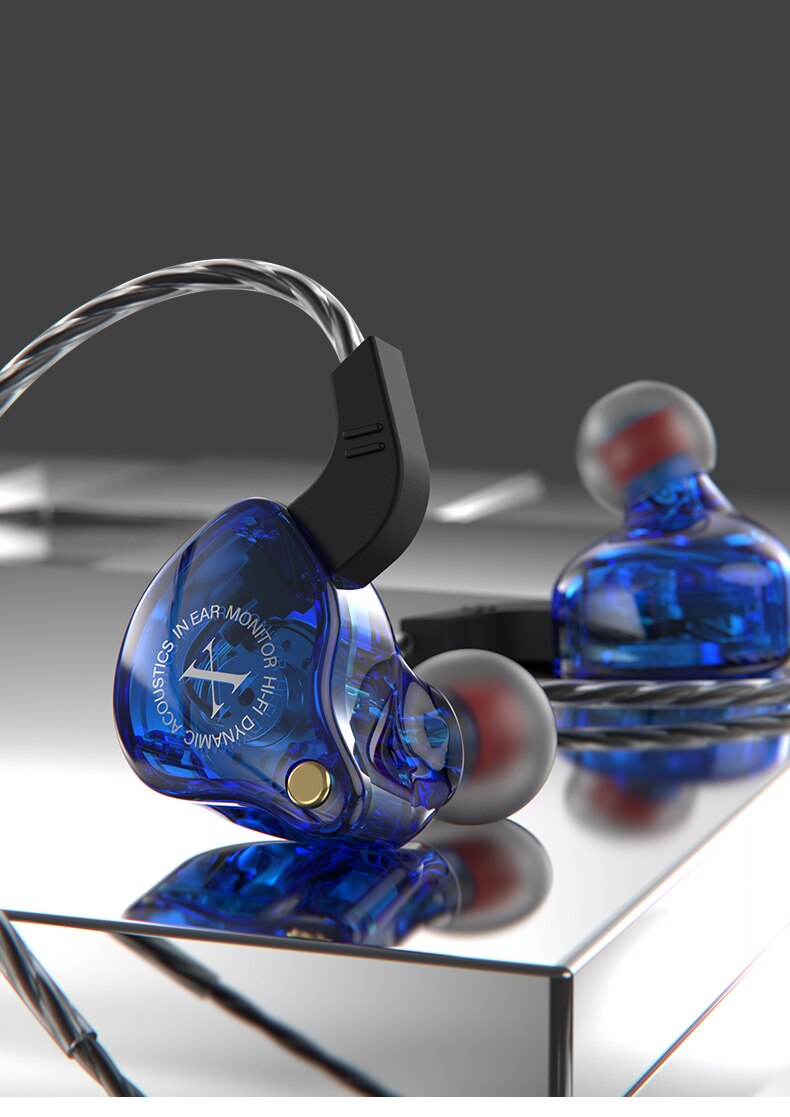 X2 in-ear sport HIFI universel câble de basse téléphone écouteurs de musique