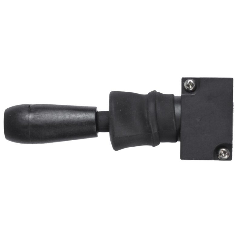 Pneumatic Air Inlet 2 Position 5 Way Manual Hand Pull Valve Gray+Black