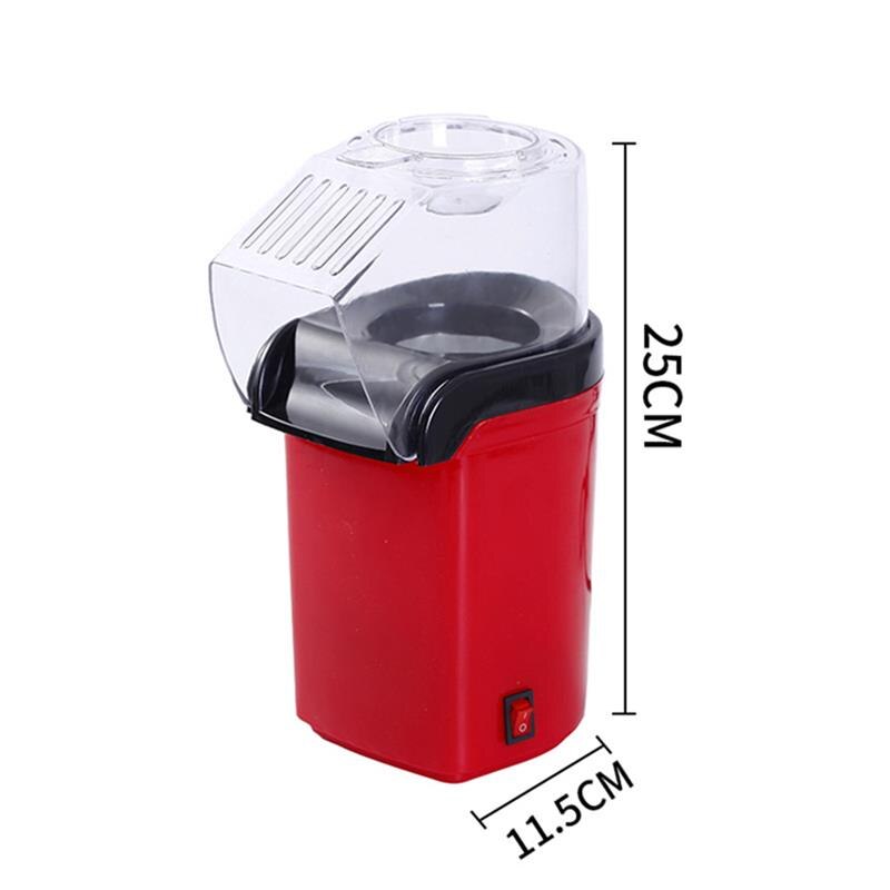 Electric Corn Popcorn Maker Household DIY Automatic Mini Popcorn Making Machine for Home Kitchen EU Plug