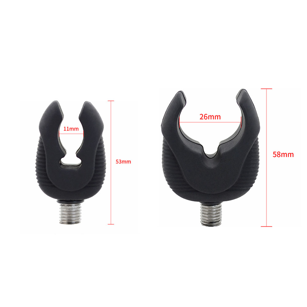 Fluorescent Rubber Butt Rests Rod Pod Rest Gripper Rod Rest Heads Carp Rod Rests Grippers Butt Grips