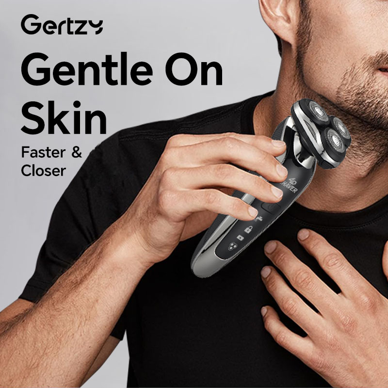 Electric Razor for Men - Rechargeable, Wet/Dry Shaver with USB Charging, Perfect Father's Day