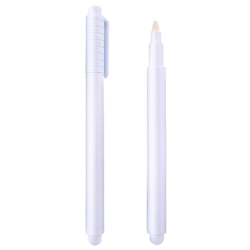 3pcs White Liquid Erase Chalk Pens Convenient Removable Marking Pens for Wall Sticker Glass Windows Blackboard Office Stationery