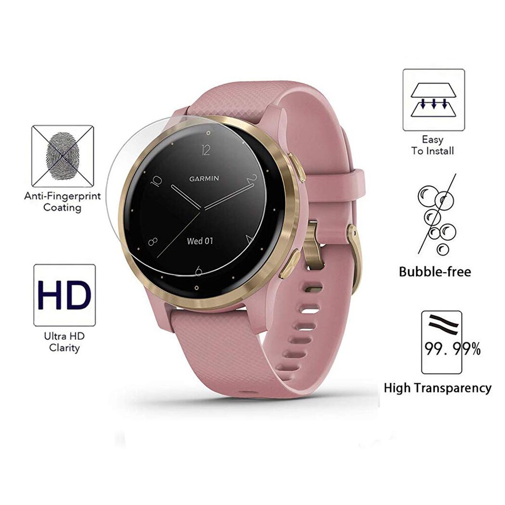 Screen Protector Voor Garmin Vivoactive 4S Zachte Hydrogel Beschermende Film Voor Garmin Vivoactive 4S Smart Horloge (Niet glas