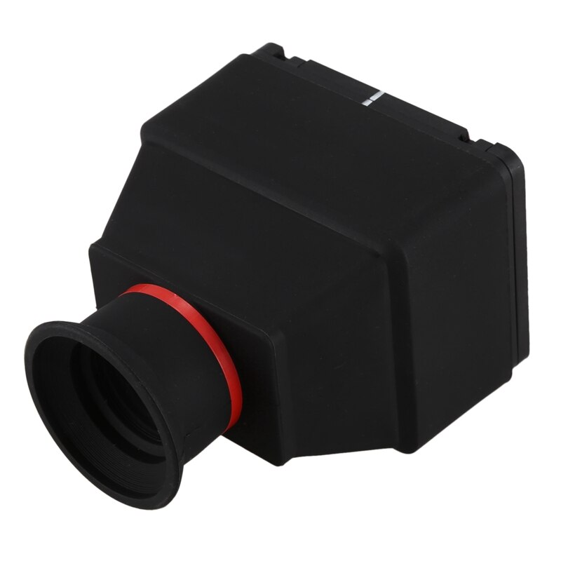 2X Lcd Zoeker 3.2 Inch 3X Loupe Vergrootglas Oogschelp Voor Universele 3.2 Inch Scherm Dslr Camera Rubber