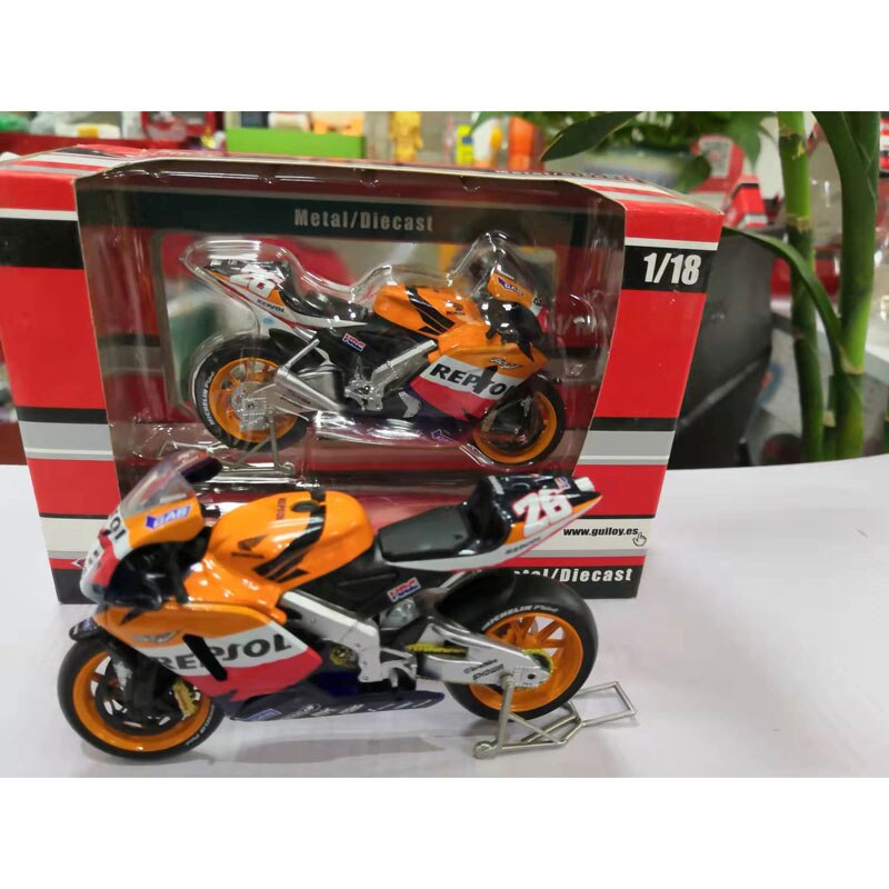 LEO 1:18 46 # Limited Collector Rossi Motorcycle Model Series Apulia Yamaha Honda Motorcycle Toys Best Birthday: 18