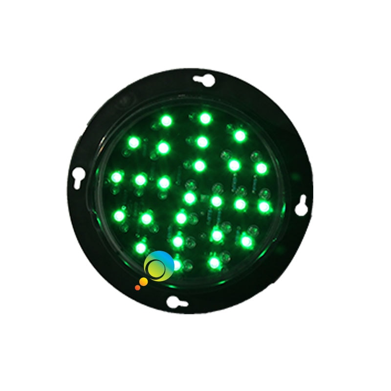 DC24V parking lots mini traffic light replacement CE/RoHS approved 100mm 4 inch red green traffic light module