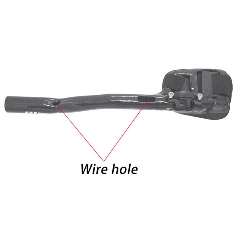 Fibre de carbone vélo Triathlon vélo Extender Aero TT tige extrémité guidon Extension tige accessoires