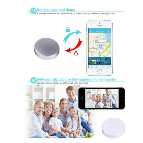 Bluetooth Anti-verloren Tracker Key Finder Tracking Sleutel Pet Tracker GPS Locator Bluetooth Tracking Tag 3E06