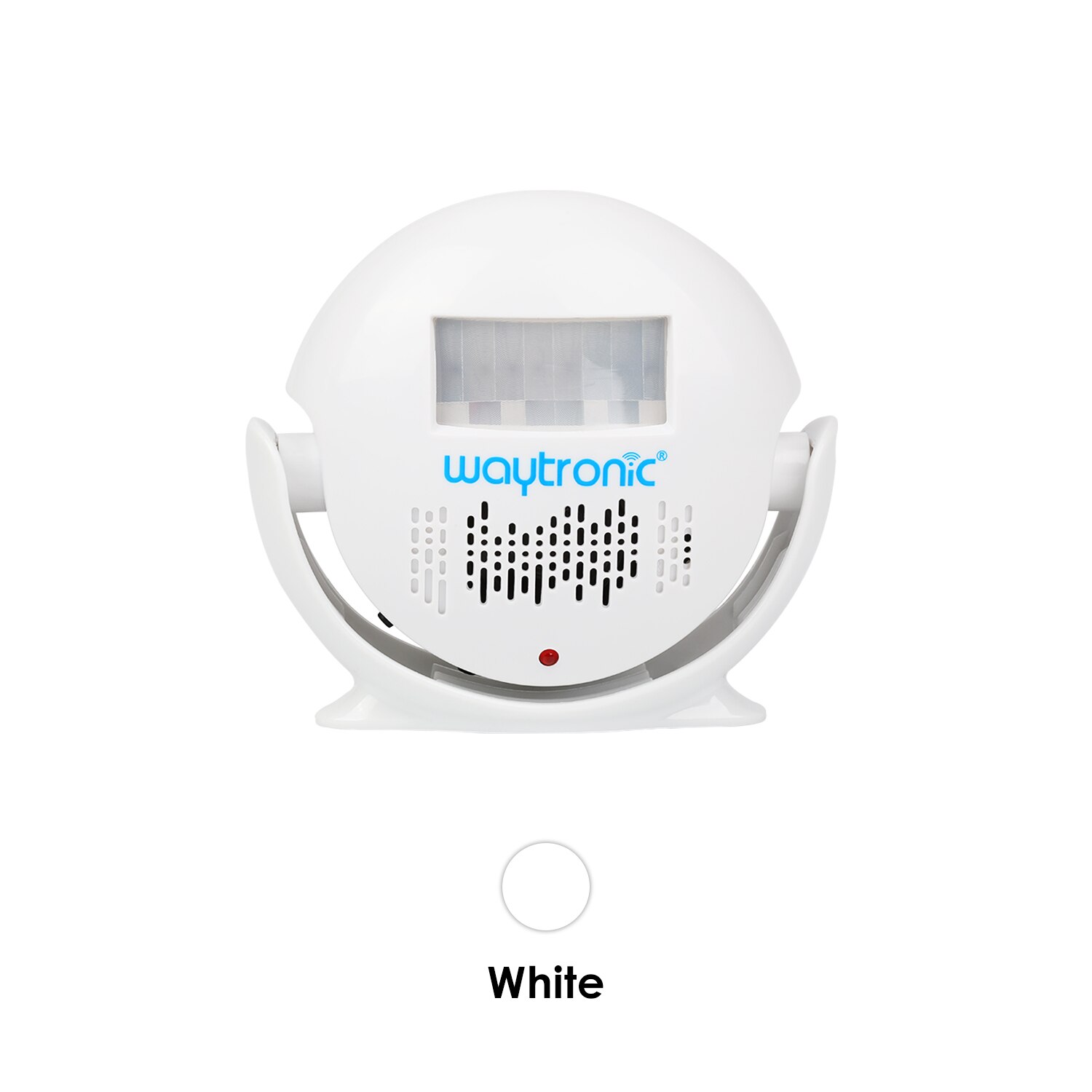 Draadloze deurbel met led-verlichting, welkomstalarm, thuiswinkel, winkeldeurbel, nachtlampje met batterij en usb-aansluiting, doof: Default Title