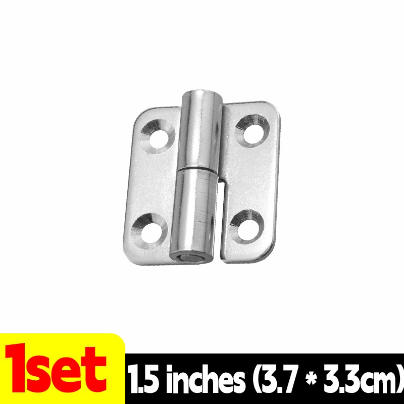 Universal Door Hinges Connector Detachable Flag Lift Off Door Hinge Stainless Steel Slip Joint Cabinet Cupboard Hinge Hardware: MINT GREEN