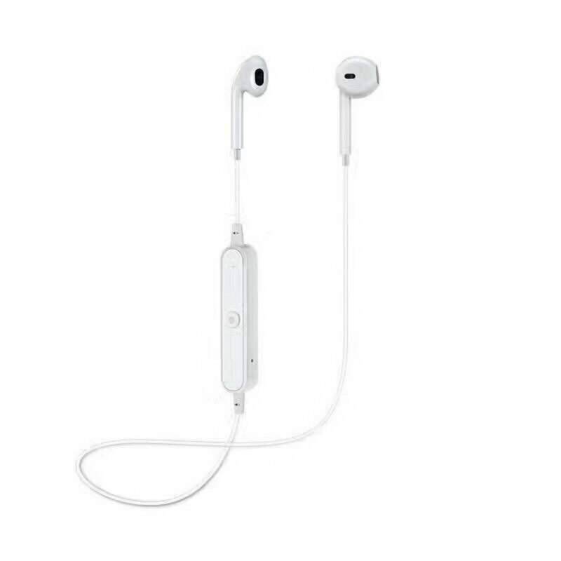 S6 bluetooth head set wireless earphone with microphone stereo sports running earplug headphone for iPhone Huawei headsets