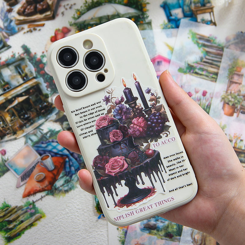 20 pcs/book PET Stickers book Vintage Decorative handmade Scrapbooking Material Diary Album Craft Supplies