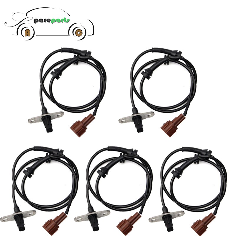 Capteurs ABS 47900-EB300 47901-EB300, pour Nissan Navara D40 à partir de 2005, arrière gauche droite 2,5l 4,0l BAS6511,N5031028,292231,06S402: Five pieces