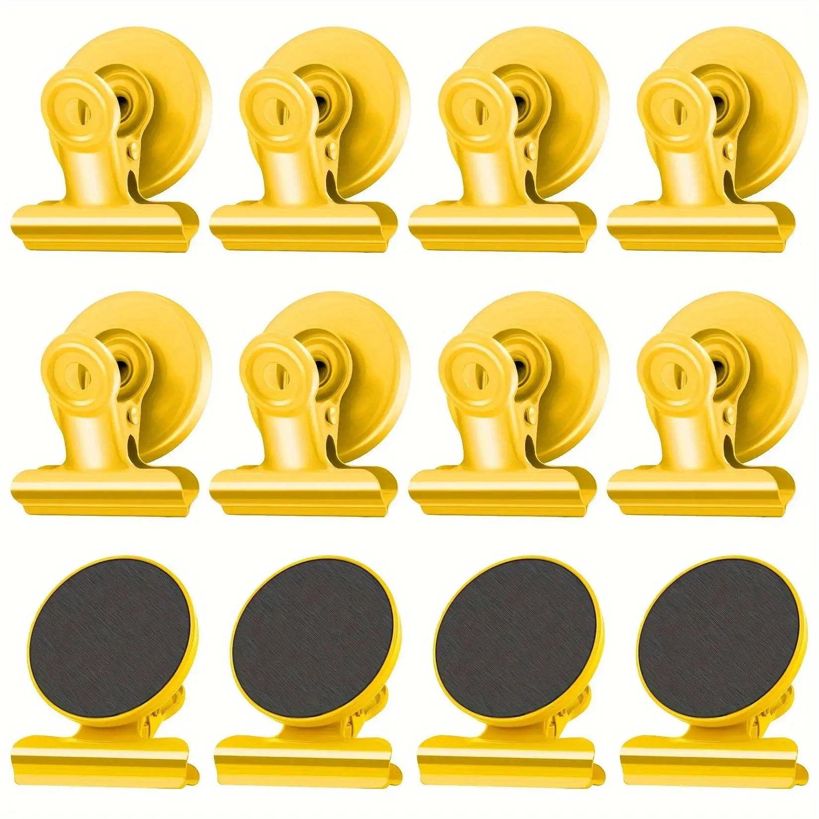 Refrigerator Magnets Fridge Magnetic Clips Heavy Duty, Fridge Magnet Clips, Clips Magnets For Fridge: Red