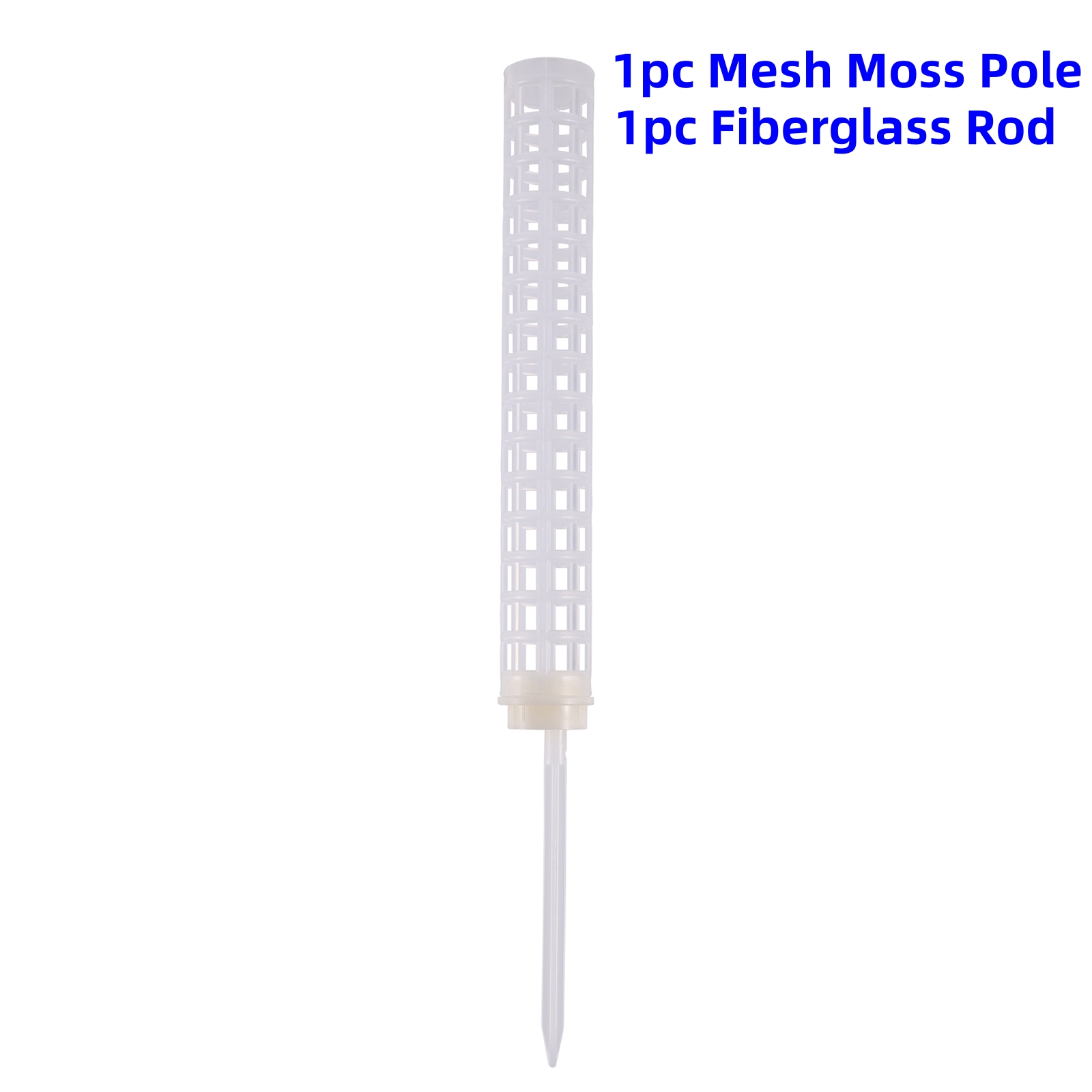 1PC Plant Climbing Trellis Stackable Mesh Moss Pole Monstera Plastic Net Stereotyped Coconut Palm Green Dill Column: Orange