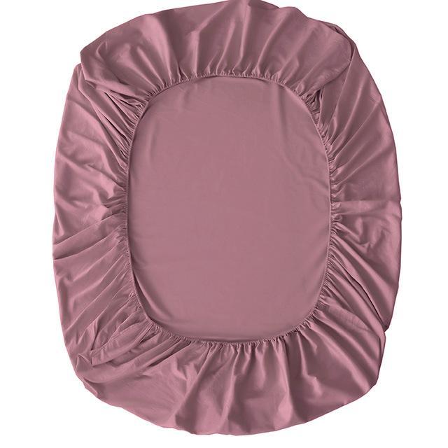 30 enfärgade 600tc egyptiska bomullsdukar madrassöverdrag med runtom elastiskt gummiband lakan sängkläder #s: -byf-cl -09 / 150 x 200 x 25cm