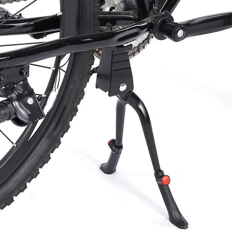 Double Leg Bicycle Kickstand Adjustable MTB Road Bike Central Stand Footrest Maintenance Holder For 26-28 Inch Bicycle Parts