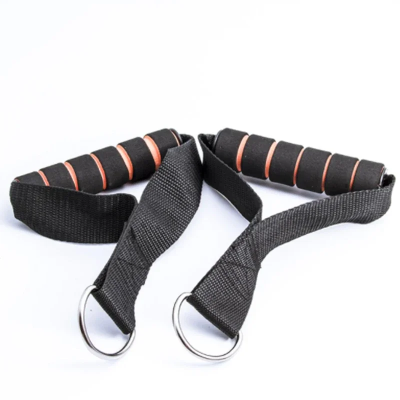 Handgriffe aus extra dickem schaumstoff für fitness, crossfit, heben, workout, robuste d-ring-zuggriffe für das fitnessstudio