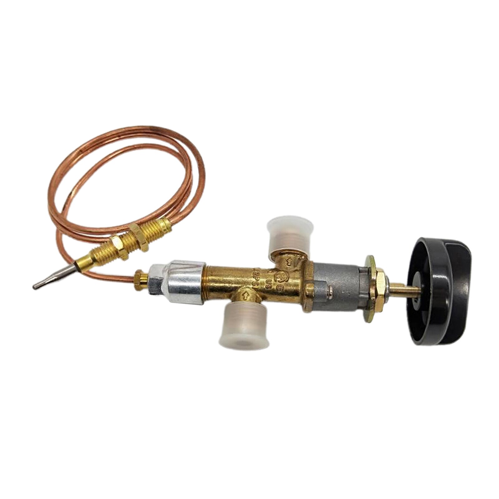 Propane Fireplace Fire Pit Gas Control Valve with Thermocouple Knob Switch Propane Fits for Gas Grill, Heater, Fire Pit