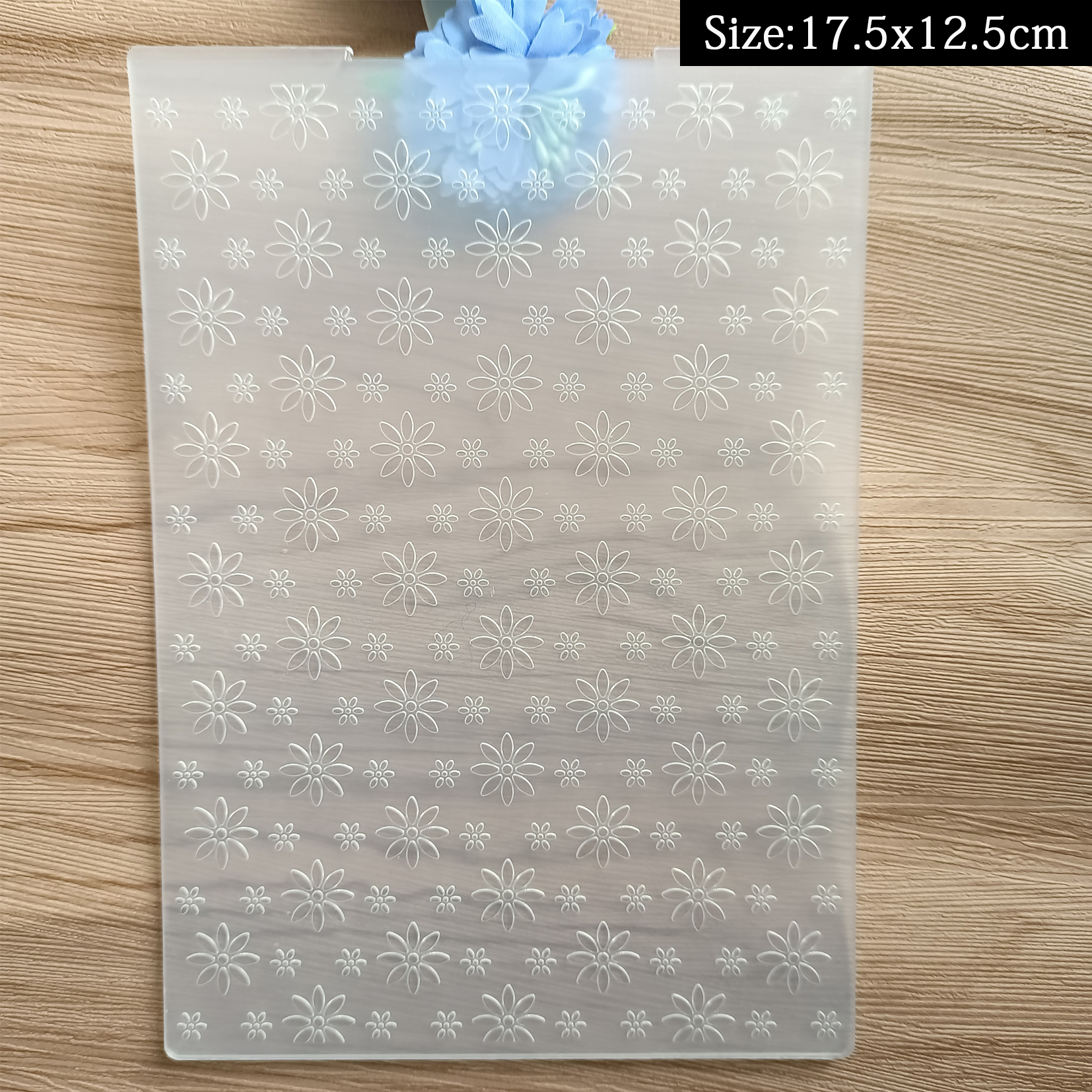 Carpeta de relieve de flores rosas para álbum de recortes, manualidades DIY, con 11 patrones diferentes/árboles/hojas/flores: FD-165