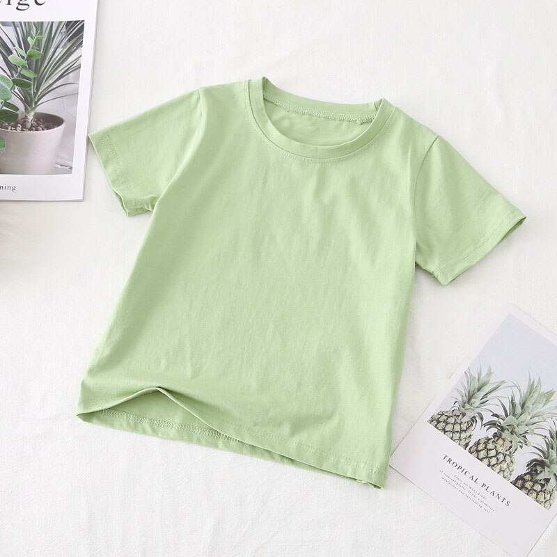 Menoea 3-7T Kinderen Met Korte Mouwen T-shirt Katoen Patroon T-shirts Jongen Kid Jongens En Meisjes Tops Shirts Kinderen Tshirt