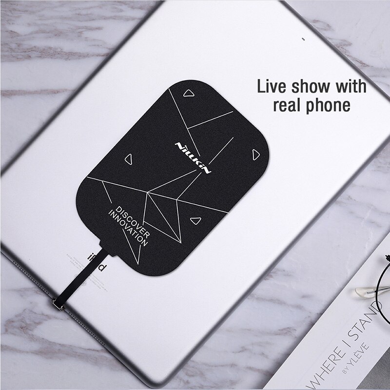 Nillkin Wireless Charging Stand for Apple iPad Air 1 2 3 9.7 10.5 Qi Fast Wireless Charger+10W Charging Receiver