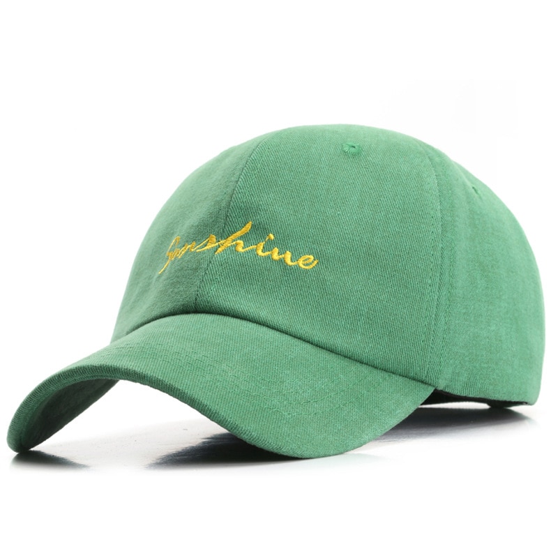 Bomull baseball cap brev broderi far lue studentluer for menn sommer hip hop snapback caps for kvinner vår baseball lue