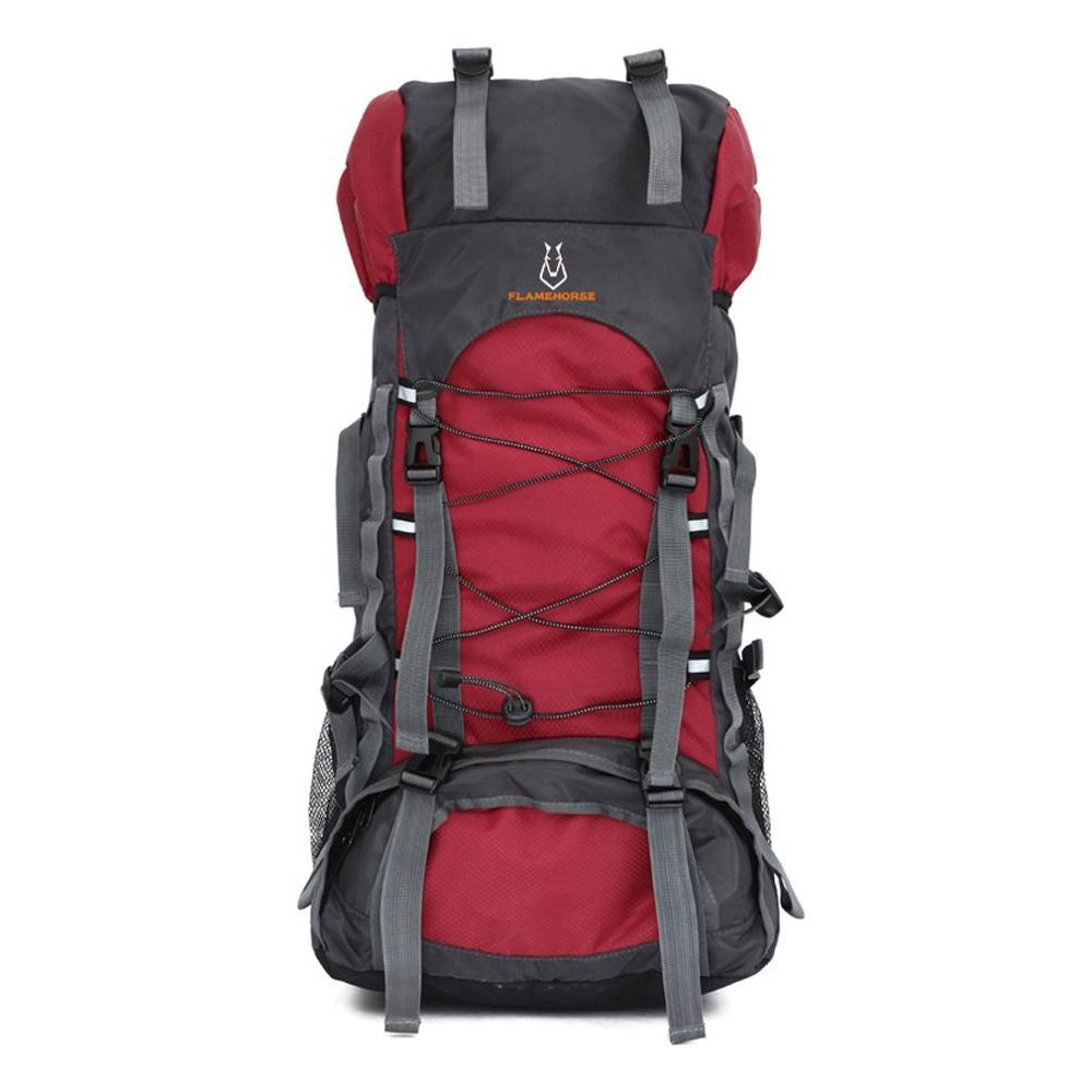 60L Large Capacity Outdoor Sports Mountaineering Backpack Internal Frame Hiking Camping Trekking Waterproof Shoulder Bags