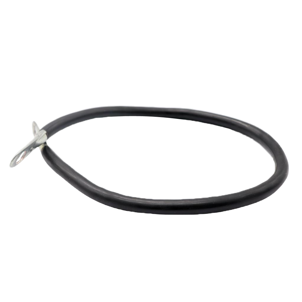 5 AWG Battery Grouding Cable Negative Connectors Terminal Resin and Copper Battery Wire for Motorcycle Car Tractor Boat - Black