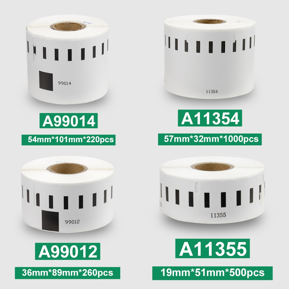 Thermal Paper 99014 For DYMO 99010 99012 11355 11354 Address Labels For DYMO LabelWriter 450 450 DUO 450 Twin Turbo 4XL