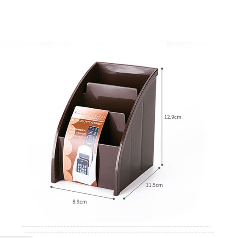 Remote Control Holder TV/DVD/Air Conditioner Remote Mobile Phone Holder Storage Portable Stand Organizer Box Multi-Functional