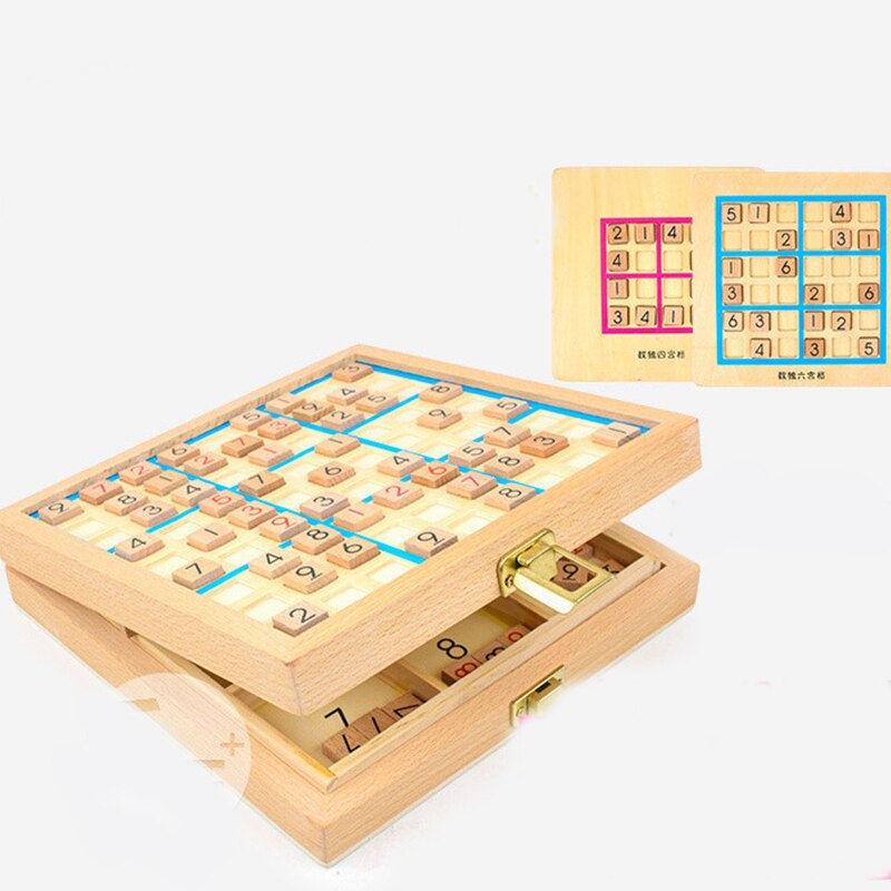 Beste Kinderen Sudoku Schaken Beuken Internationale Checkers Vouwen Spel Tafel Speelgoed Leren & Onderwijs Puzzel Speelgoed
