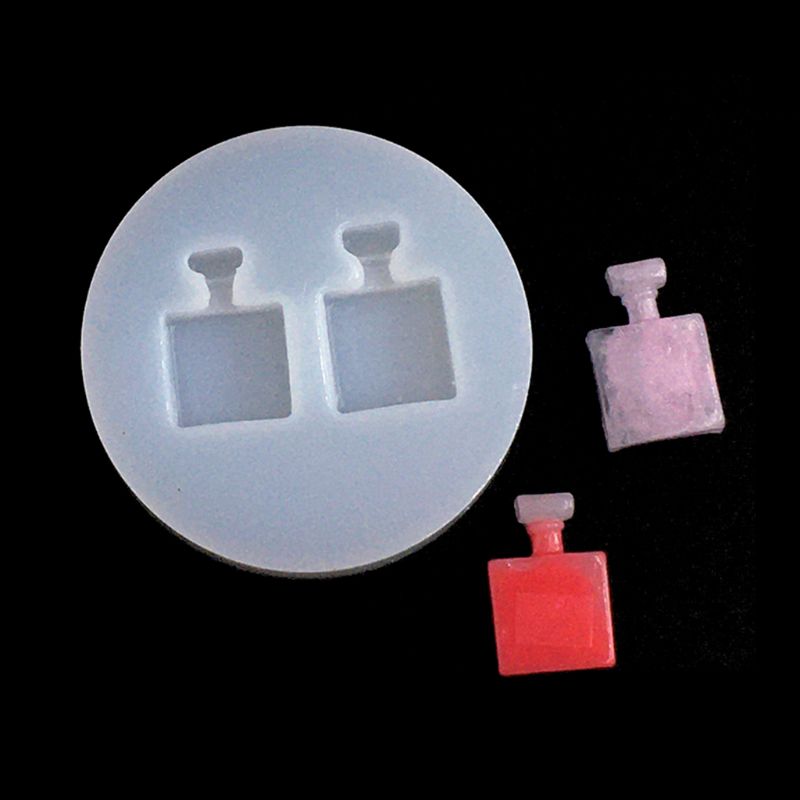 Resin Silicone Molds DIY Crystal Epoxy Mold Small Earrings Stud Epoxy Resin Making Mould Pendant Bear Dinosaur Goldfish Shell: 11