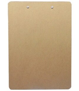 Deli Wooden Material Writing Board File Organizer A4 Wood Flat Clamp Office Supplies Noteboard File Folder Office Organizers