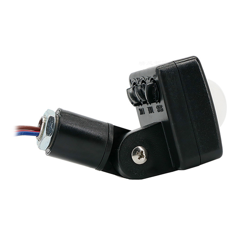 110-240V Pir Bewegingssensor Schakelaar Buiten Ip65 Waterdicht Met Lichtgevoelige Pir Bewegingssensor Detector Infrarood Lichtschakelaar