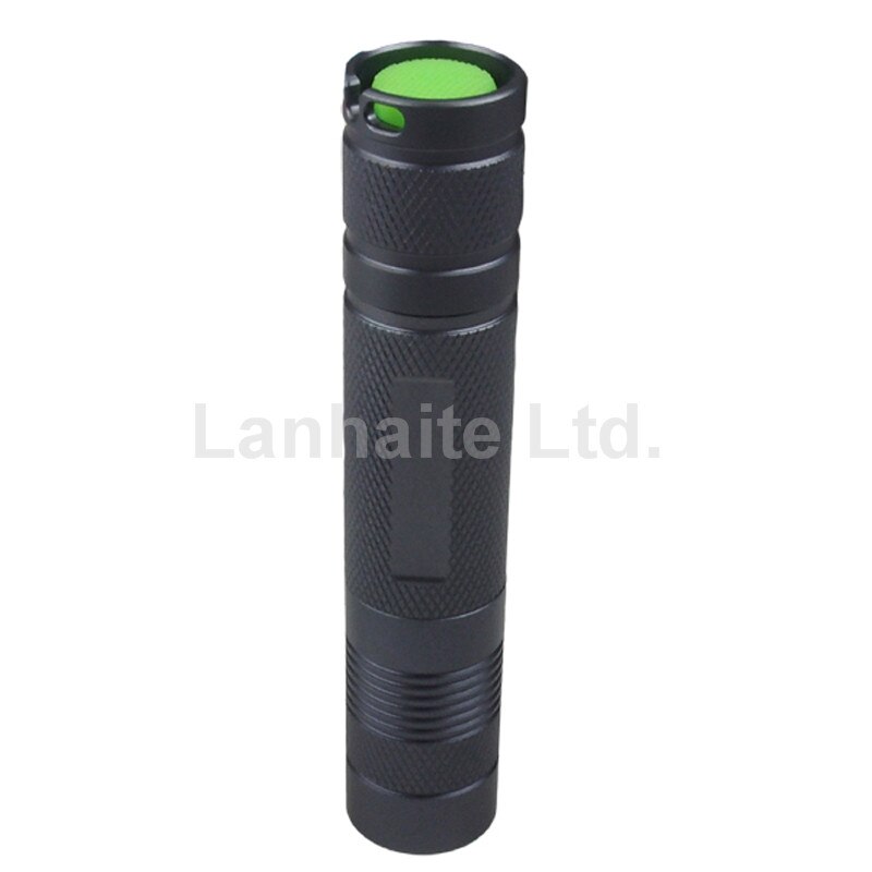 DIY S2 LED Flashlight Host 124mm(L) x 24mm(D) - Grey