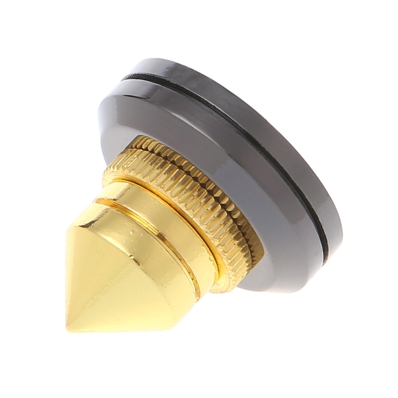 4 Pcs Isolation Spikes Feet With Turntable Pad For Speaker Subwoofer Amplifier XXUC