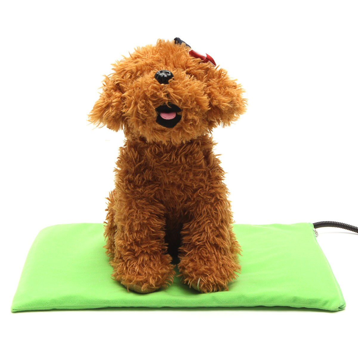Esterilla calefactora para cama de animales, 40x30cm, cojín calefactor para cama de gato, perro, cuerpo, alfombra más cálida para invierno, manta eléctrica para mascotas