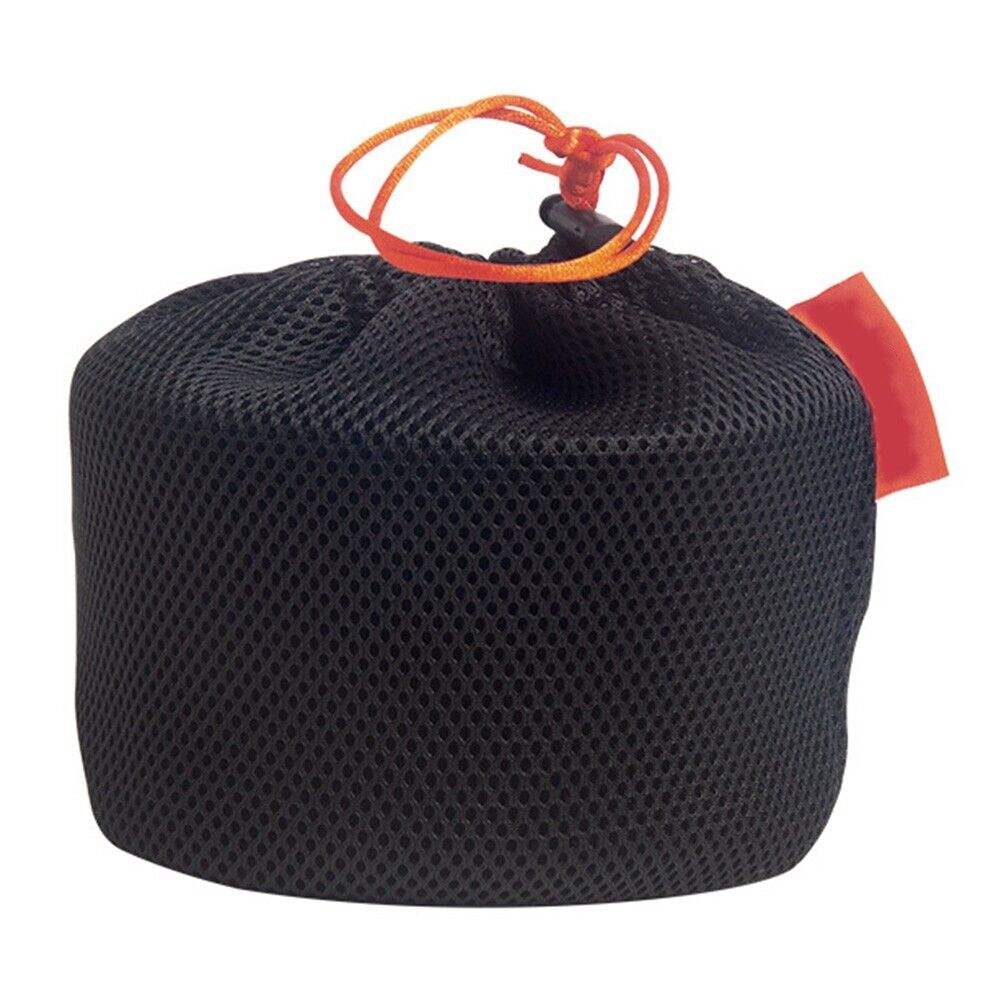 draussen Camping Topf Aufbewahrung tasche tragbare Picknick Kochgeschirr Aufbewahrung tasche Sandwich Gittergewebe Kordel zug Tasche draussen Herde Zubehör