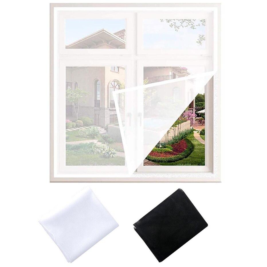 Przeciw owadom muchy robaki okno na komary zasłona z siatki okna drzwi ochronna siatka netto bariera ogrodowa siatka pokrywa roślinna