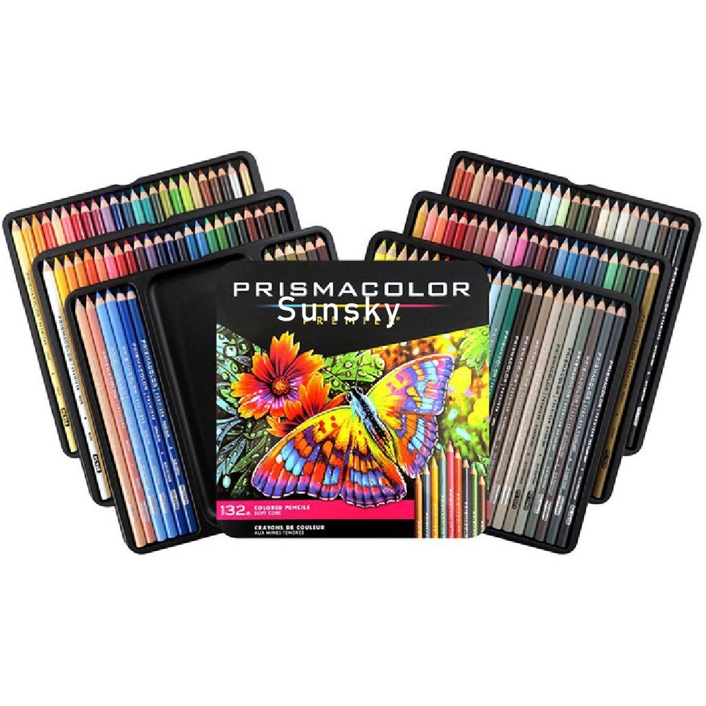 Prismacolor 72-Compter Crayons De Couleur Premier, Noyau Souple, Prismacolor 150-Compter Crayons De Couleur Premier, Prismacolor 48 stylos de couleur