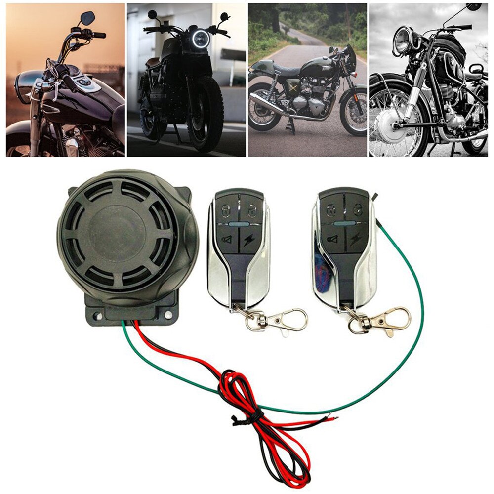 double télécommande Moto alarme système de sécurit... – Grandado