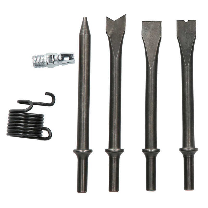 VBESTLIFE Grattoir Pneumatique Kit De Marteau Pneumatique, Outils De Pelle à Grattoir à Burin