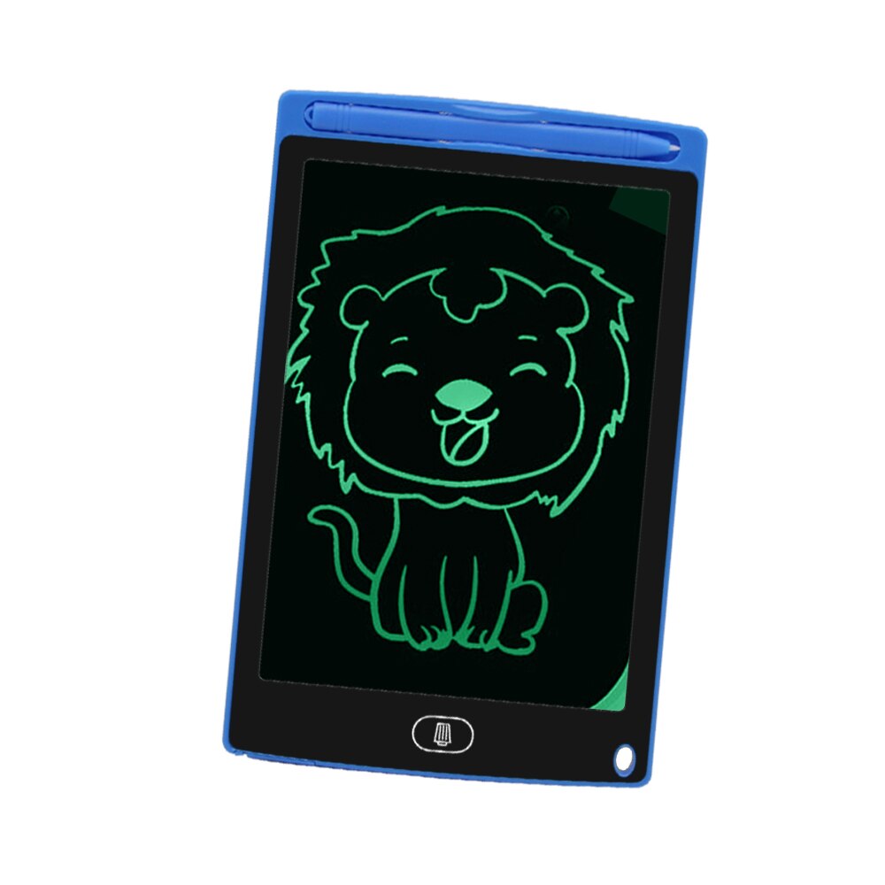 TISHRIC Lcd Writing Tablet Graphics Tablet Drawing Pad Lcd Blackboard Child Drawing Tablet Digital Drawing Board Tablet To Draw: 8.5 in-Blue